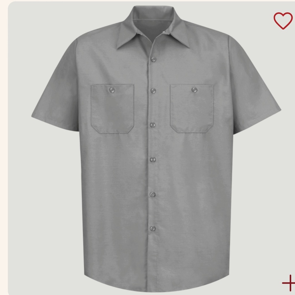 New Res Kap Red Short Sleeve Work shirt size: XL